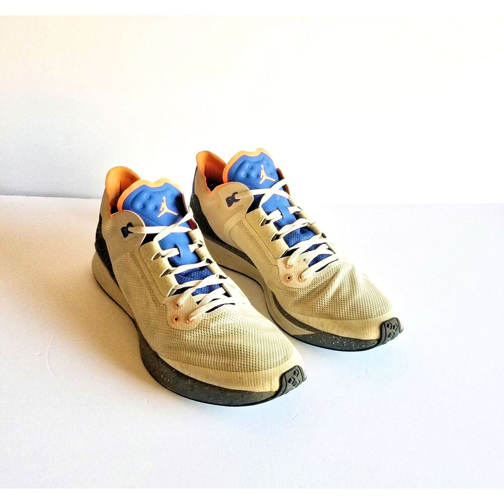 NIKE Jordan 88 Racer Mowabb Sneakers 15 49.5 Birch Bright Mandarin AV1200-200 - Picture 2 of 14